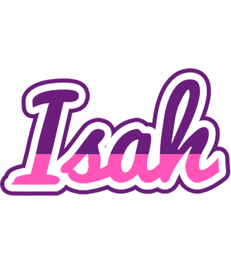 Isah cheerful logo