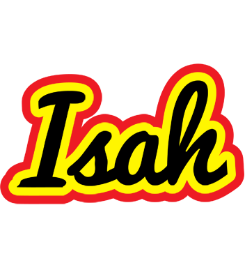 Isah flaming logo