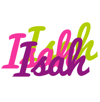 Isah flowers logo