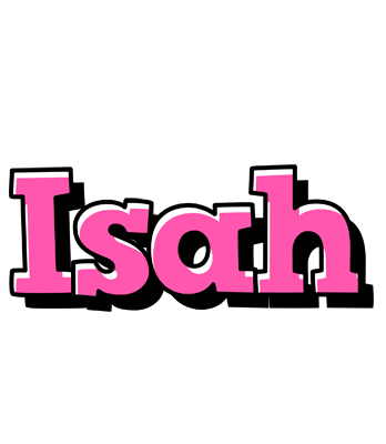 Isah girlish logo