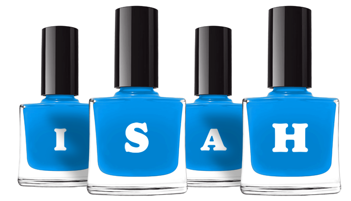 Isah glossy logo
