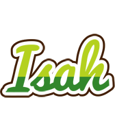 Isah golfing logo