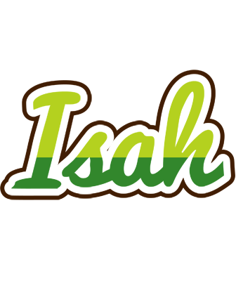 Isah golfing logo