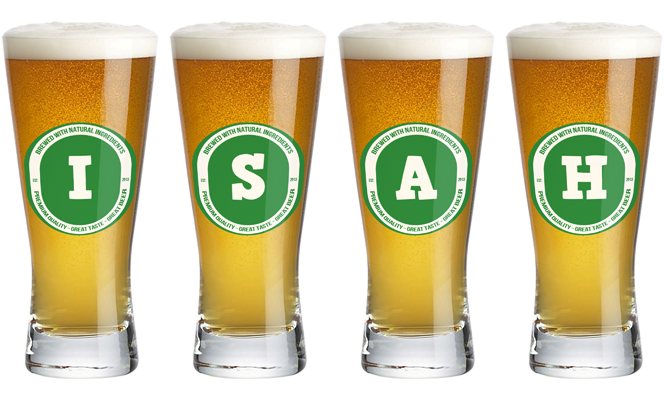 Isah lager logo