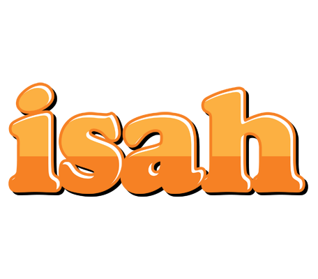 Isah orange logo