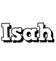 Isah snowing logo