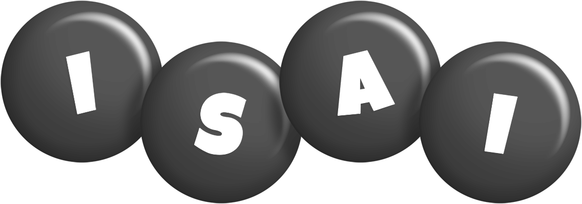 Isai candy-black logo