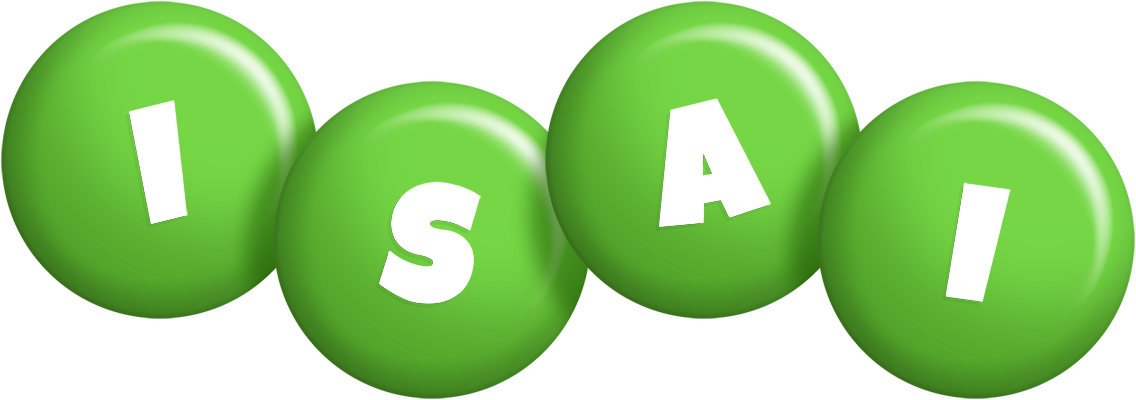Isai candy-green logo
