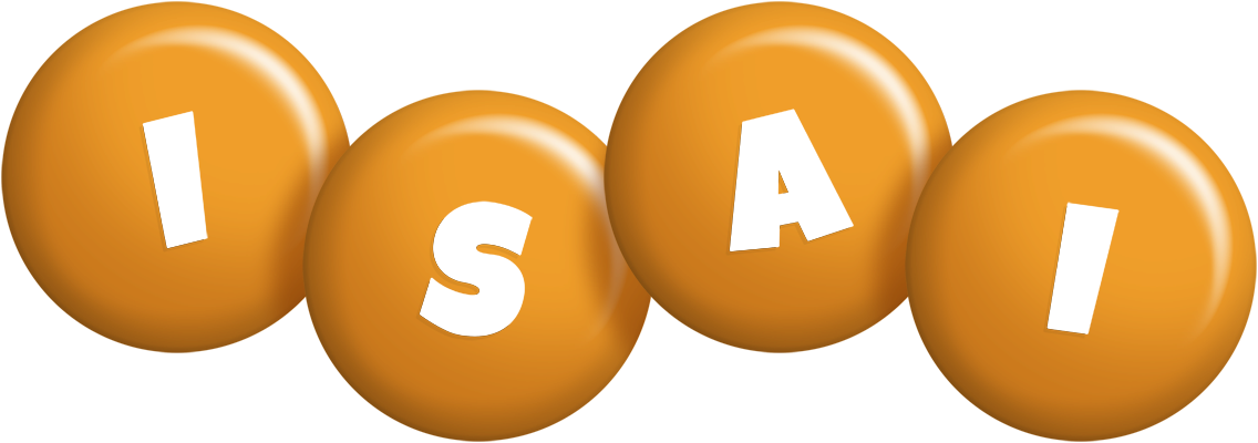 Isai candy-orange logo