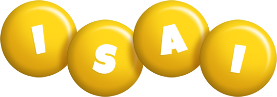 Isai candy-yellow logo