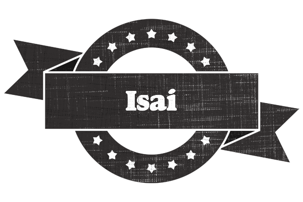 Isai grunge logo