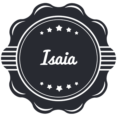 Isaia badge logo