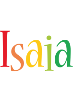 Isaia birthday logo