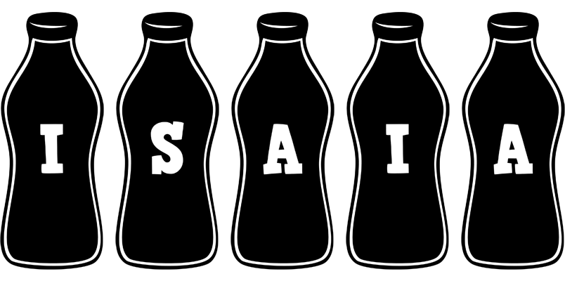 Isaia bottle logo