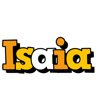 Isaia cartoon logo