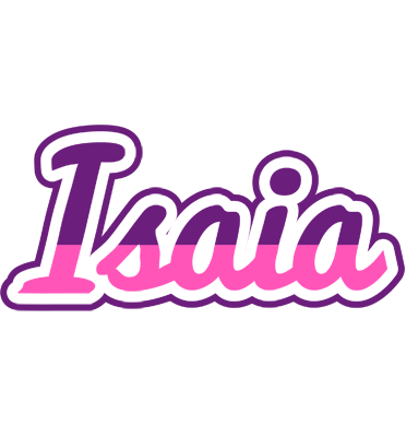 Isaia cheerful logo