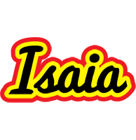 Isaia flaming logo