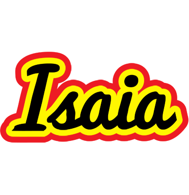 Isaia flaming logo