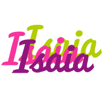 Isaia flowers logo