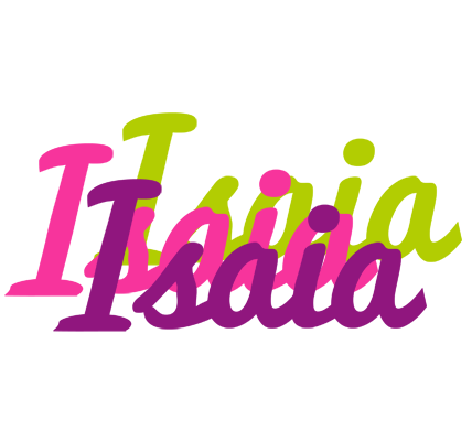 Isaia flowers logo
