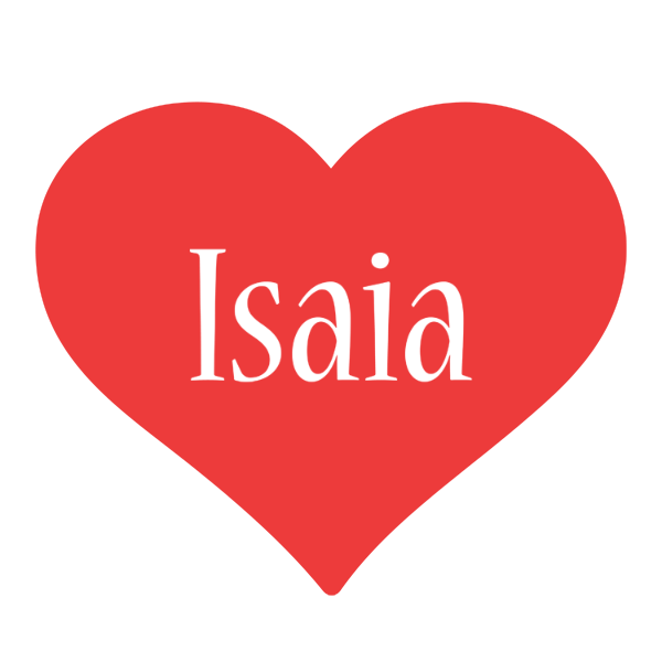 Isaia love logo