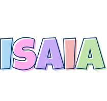 Isaia pastel logo