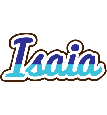 Isaia raining logo