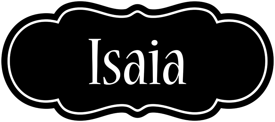 Isaia welcome logo