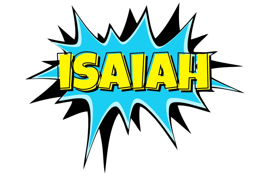 Isaiah amazing logo