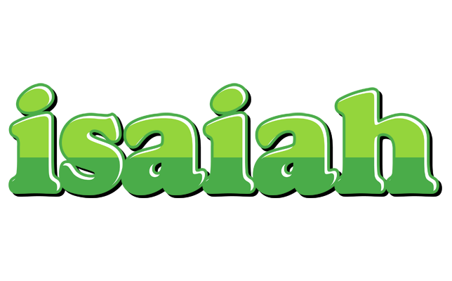 Isaiah apple logo
