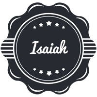 Isaiah badge logo