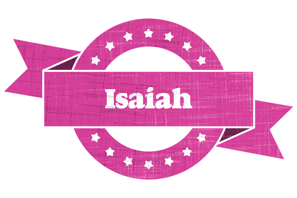 Isaiah beauty logo