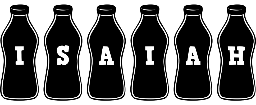 Isaiah bottle logo