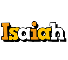 Isaiah cartoon logo