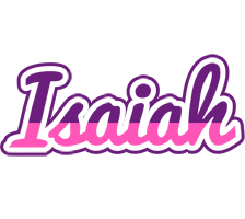 Isaiah cheerful logo