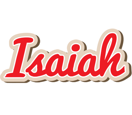 Isaiah chocolate logo