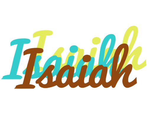 Isaiah cupcake logo