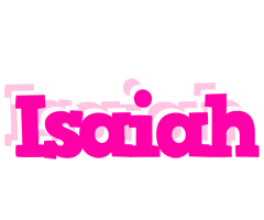 Isaiah dancing logo