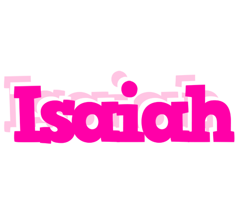 Isaiah dancing logo