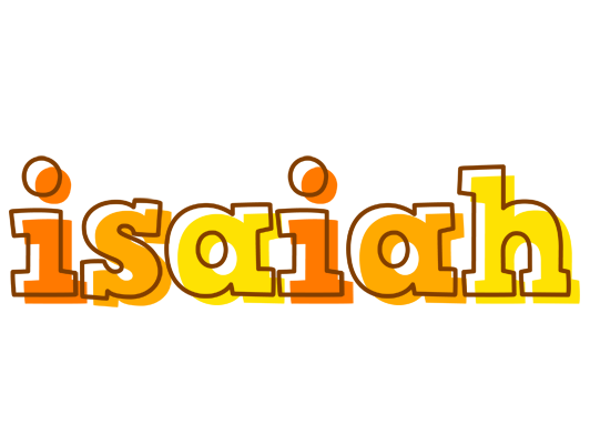 Isaiah desert logo