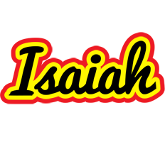 Isaiah flaming logo