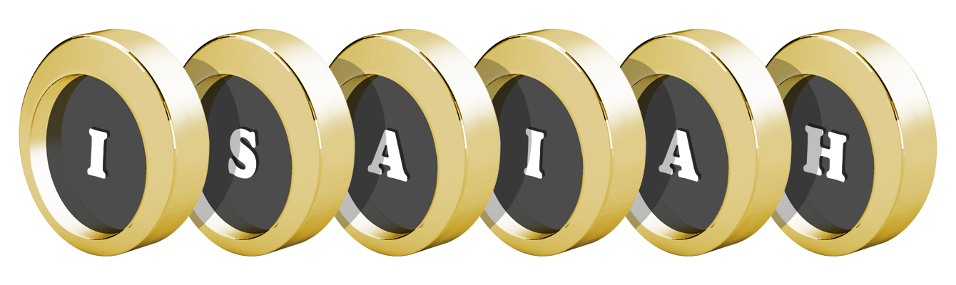 Isaiah gold logo