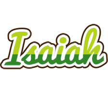 Isaiah golfing logo