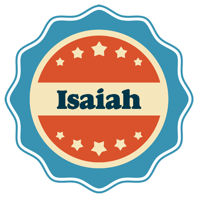 Isaiah labels logo