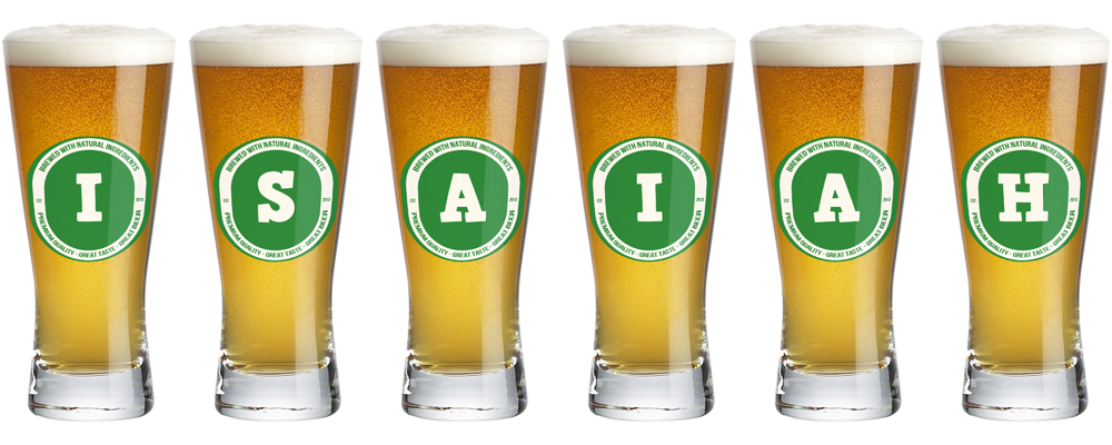 Isaiah lager logo