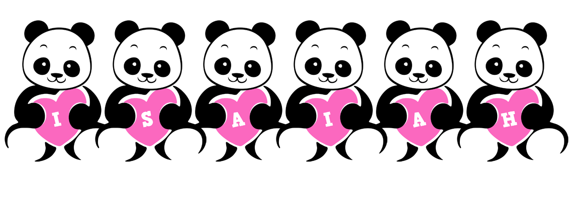 Isaiah love-panda logo