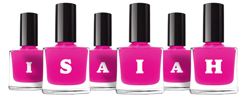 Isaiah nails logo