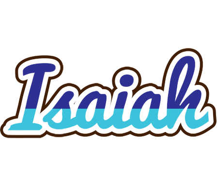 Isaiah raining logo