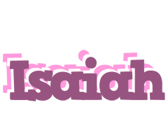 Isaiah relaxing logo