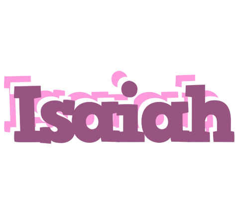 Isaiah relaxing logo